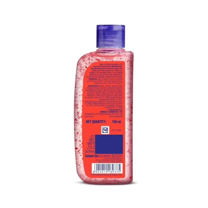 clean n clear 150ml Clean & Clear Morning Energy Berry Blast Face Wash - Image 2