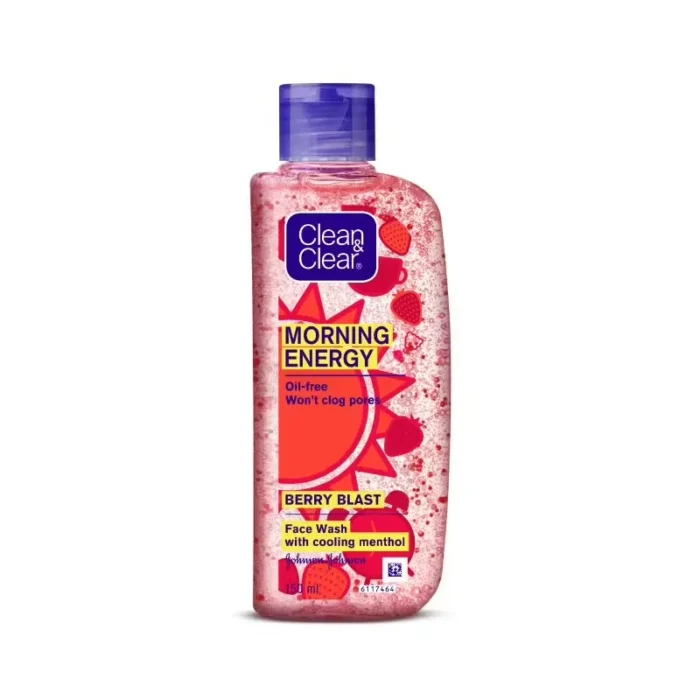 clean n clear 150ml Clean & Clear Morning Energy Berry Blast Face Wash - Image 1