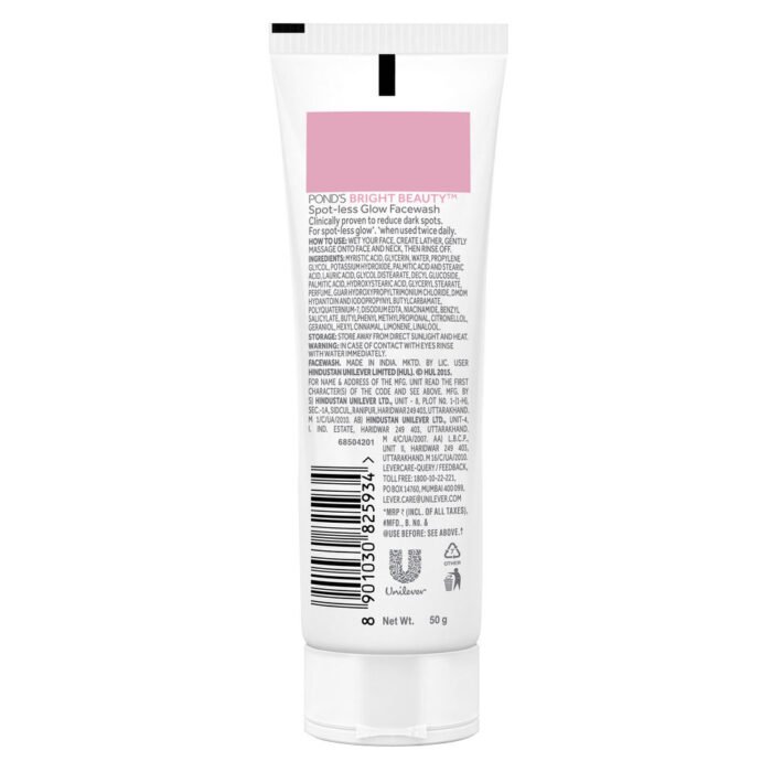 Ponds Bright Beauty Spot-less Glow Face Wash With Vitamins - Image 4
