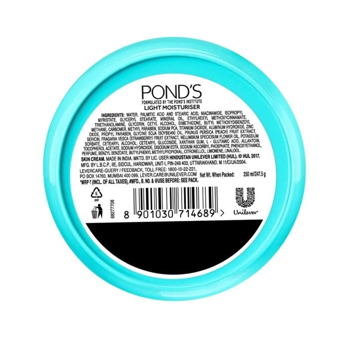 Ponds Light Moisturiser Non-Oily Fresh Feel With Vitamin E + Glycerine - Image 6