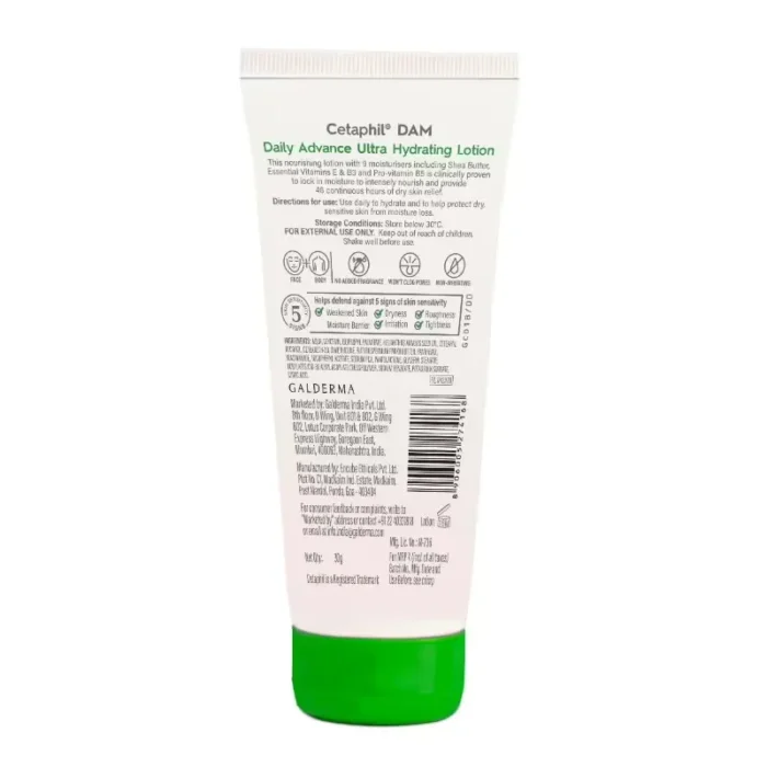 cetaphil 30g Cetaphil DAM Daily Advance Ultra Hydrating Lotion - Image 2