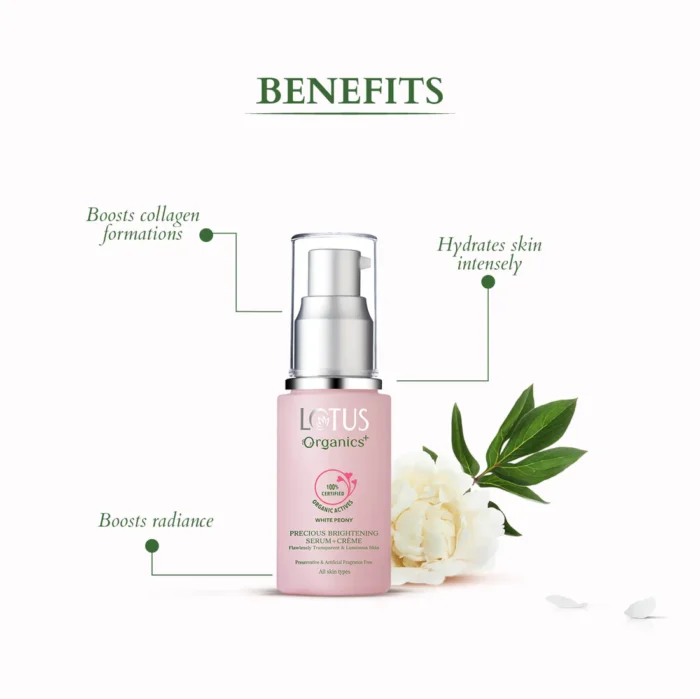 Lotus Organics Precious Brightening Serum+ Crème - Image 2