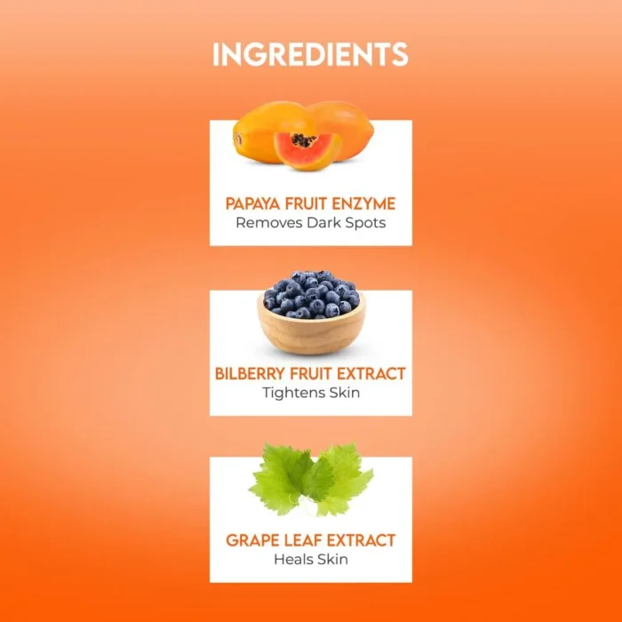 jovees 120ml Jovees Herbal Papaya Facewash - 120ml - Image 3