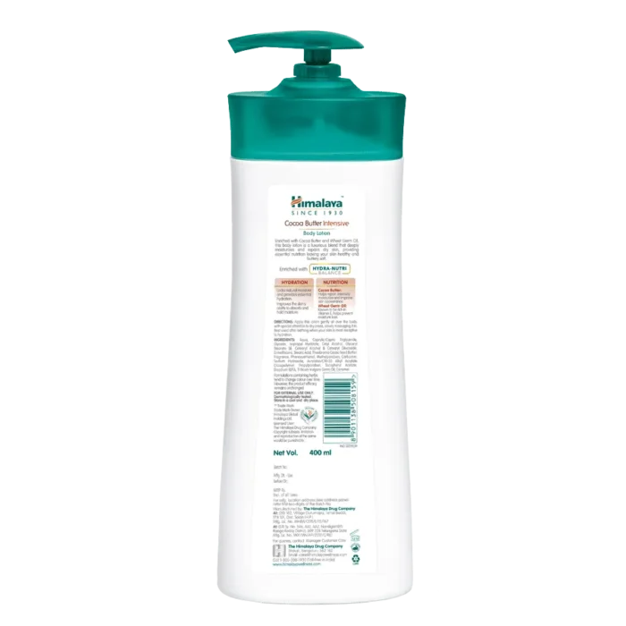 himalaya 400ml Himalaya Cocoa Butter Intensive Body Lotion - 400ml - Image 2