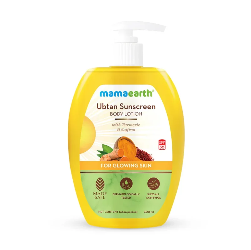 Mamaearth Ubtan Sunscreen Body Lotion