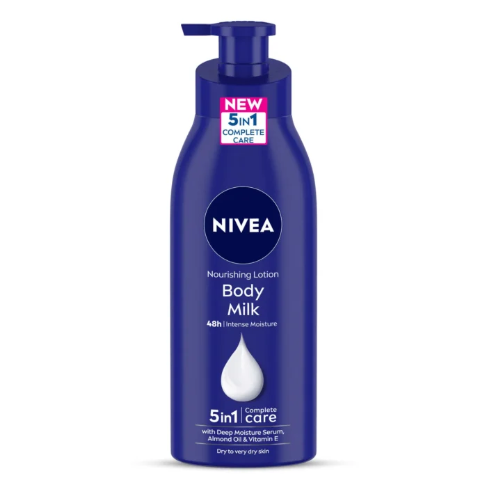 nivea 400ml 2 NIVEA 5 in 1 Complete Care Body Milk Body Lotion - Image 2