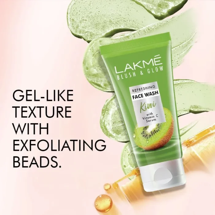 lakme 150g Lakme Blush & Glow Kiwi Crush Face Wash - 150g - Image 3