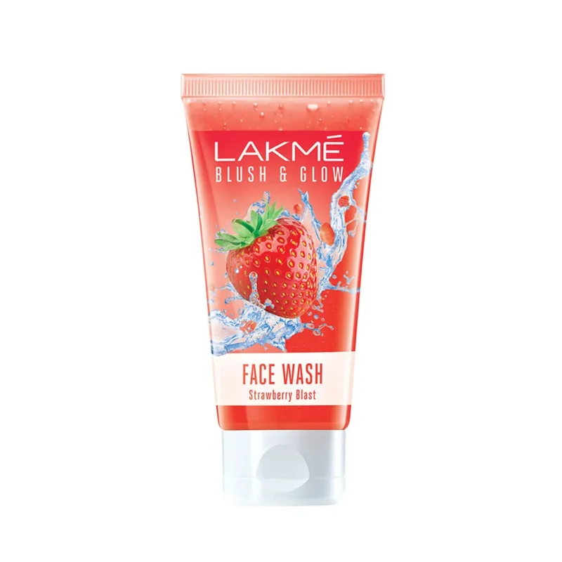 Lakme Blush & Glow Exfoliating Face Wash With Vitamin C Serum