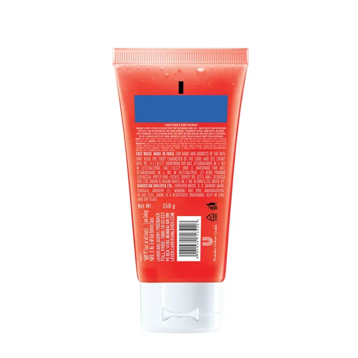 lakme 150g Lakme Blush & Glow Exfoliating Face Wash With Vitamin C Serum - 150g - Image 2
