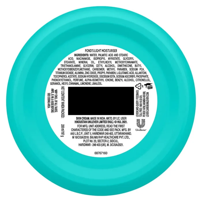 Ponds Light Moisturiser - 200ml - Image 3